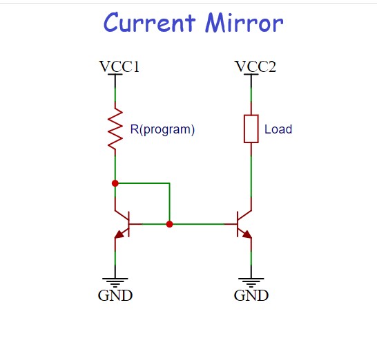 Bipolar Junction Transistor Current Mirror